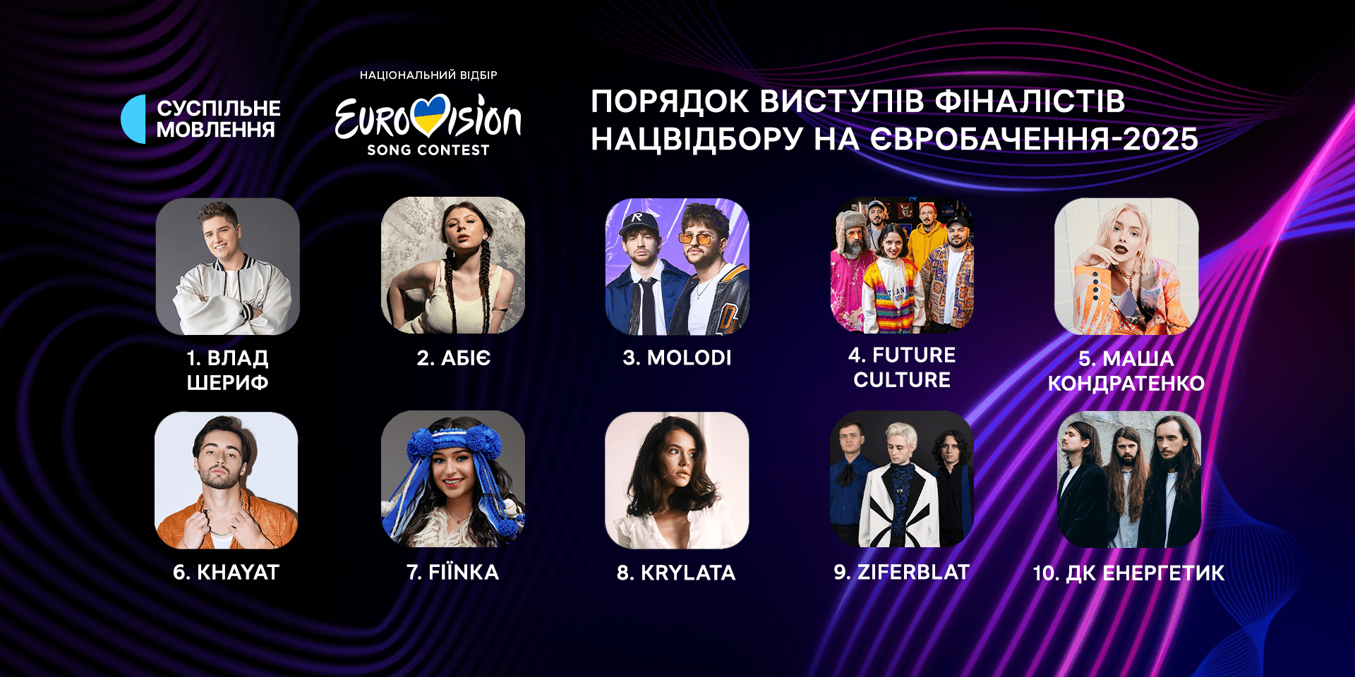Де дивитися нацвідбір на Євробачення 2025 та як голосувати