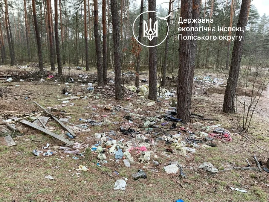 Засмічення лісових земель виявили на Рівненщині. Відібрано проби ґрунту - фото 2