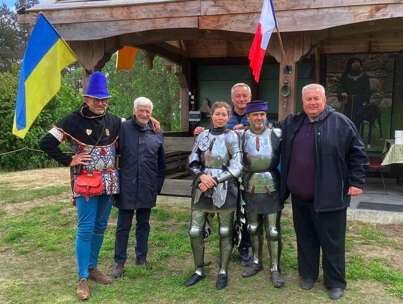 Дубенське Євангеліє представили на міжнародному лицарському турнірі в Польщі