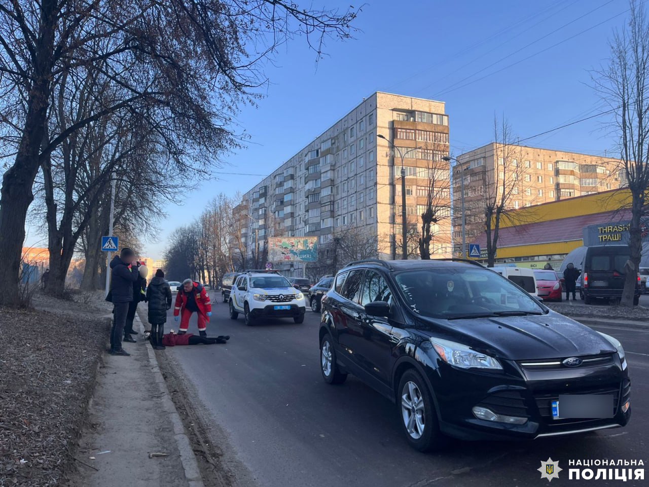 У Рівному під колеса авто потрапила пішохідка