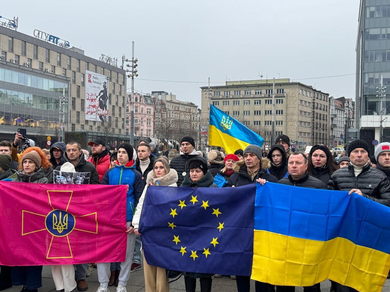У Катовіцах відбулася акція на підтримку України - фото 6