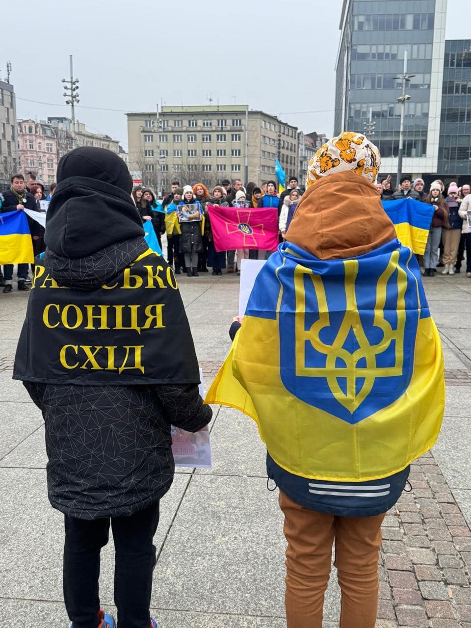 У Катовіцах відбулася акція на підтримку України - фото 1