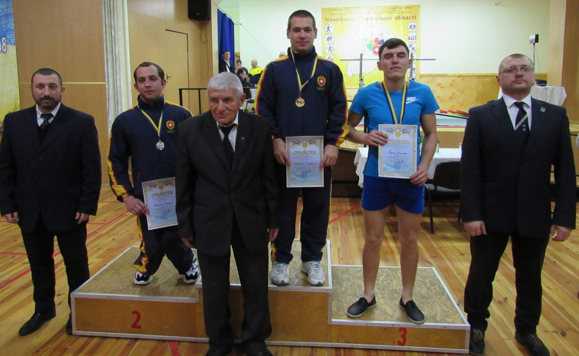 Стали відомі призери відкритого чемпіонату області з пауерліфтингу