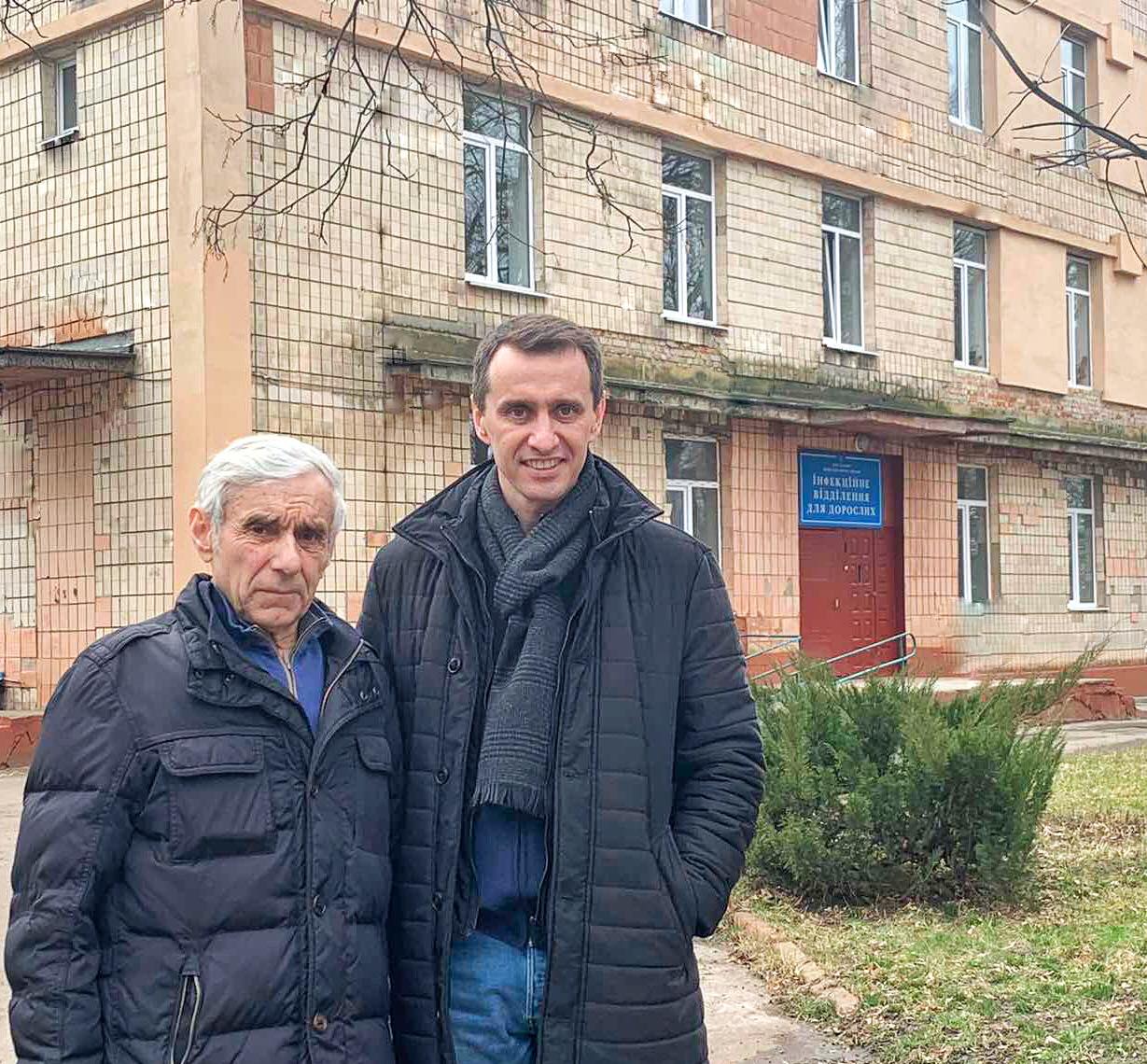 Рівненську міську лікарню відвідав головний санітарний лікар України
