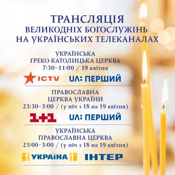 Рівняни зможуть відвідати Богослужіння на Великдень