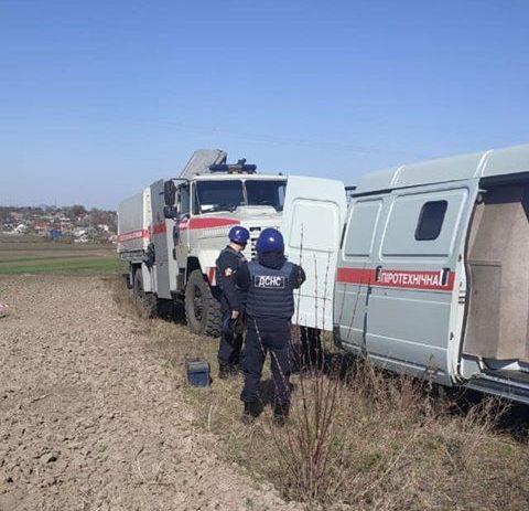 На Рівненщині виявили 50-кілограмову бомбу