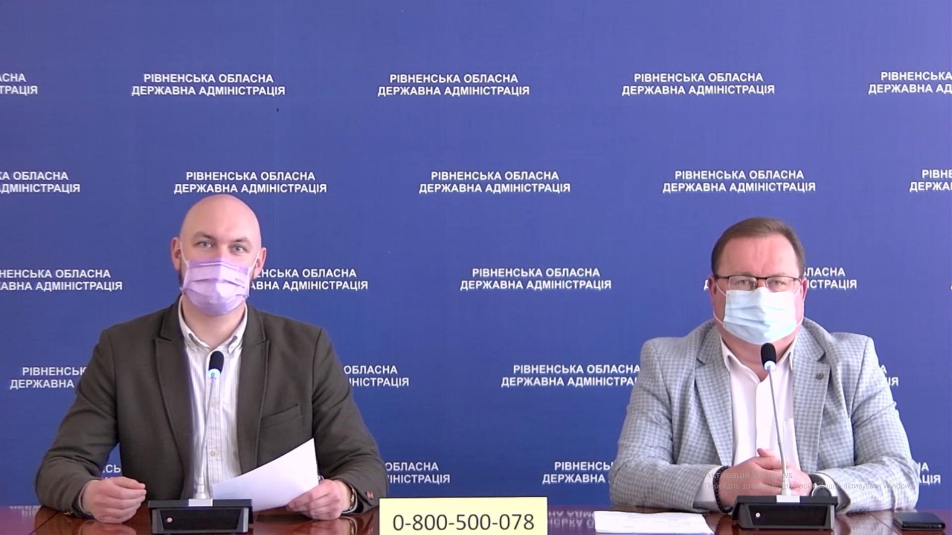 187 медичних працівників звільнилися на Рівненщині від початку карантину