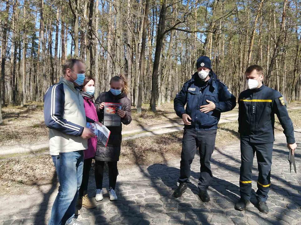 У лісах Корнина та Клевані провели рейди