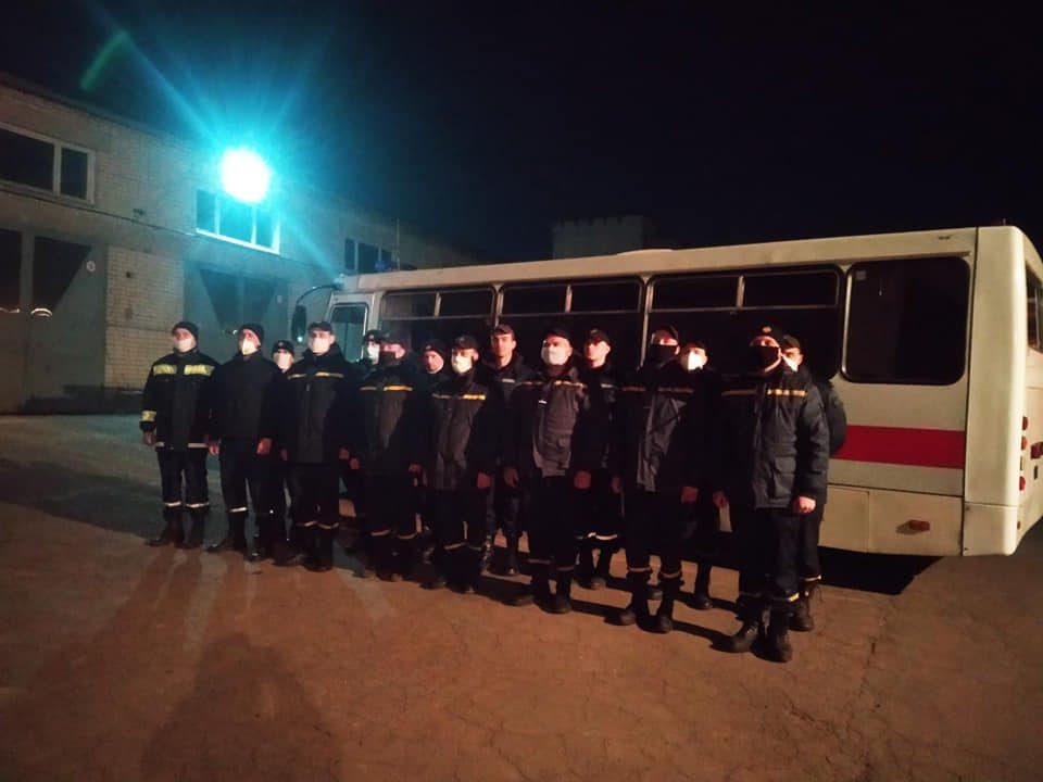Рівненські рятувальники вирушили на допомогу із ліквідації пожеж у Зоні відчуження