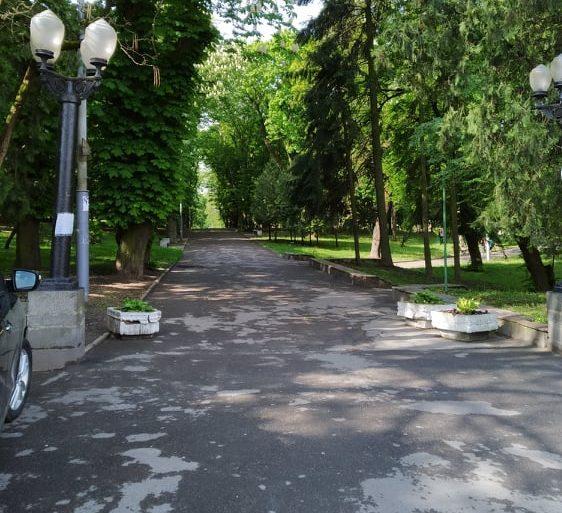 Алею й аварійну арку в парку Рівного – відремонтують