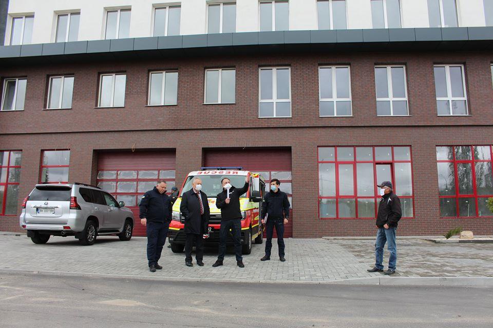 У Рівному обговорили  завершення будівництва пожежного депо