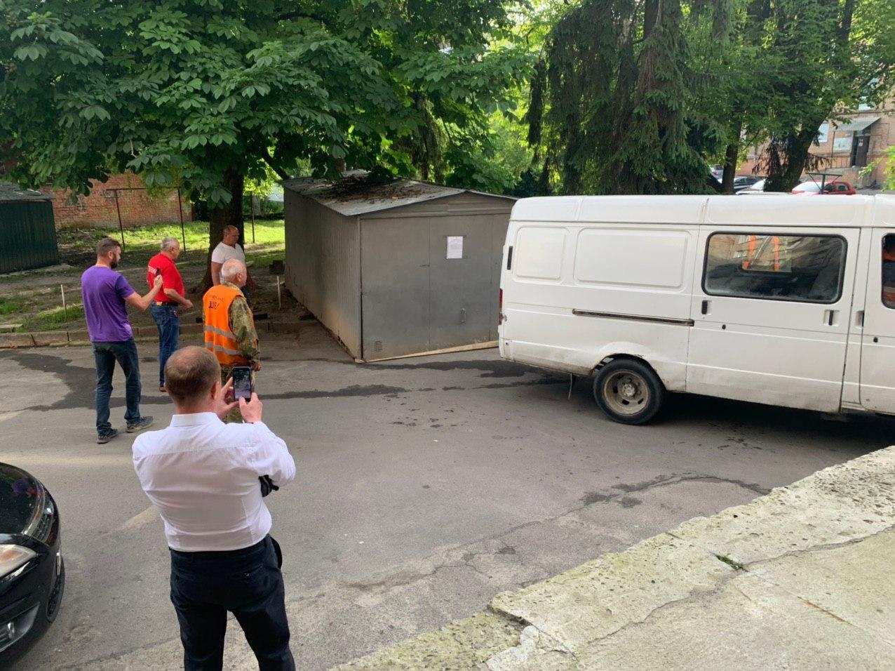 В Рівному продовжується боротьба з незаконно встановленими гаражами (ВІДЕО)