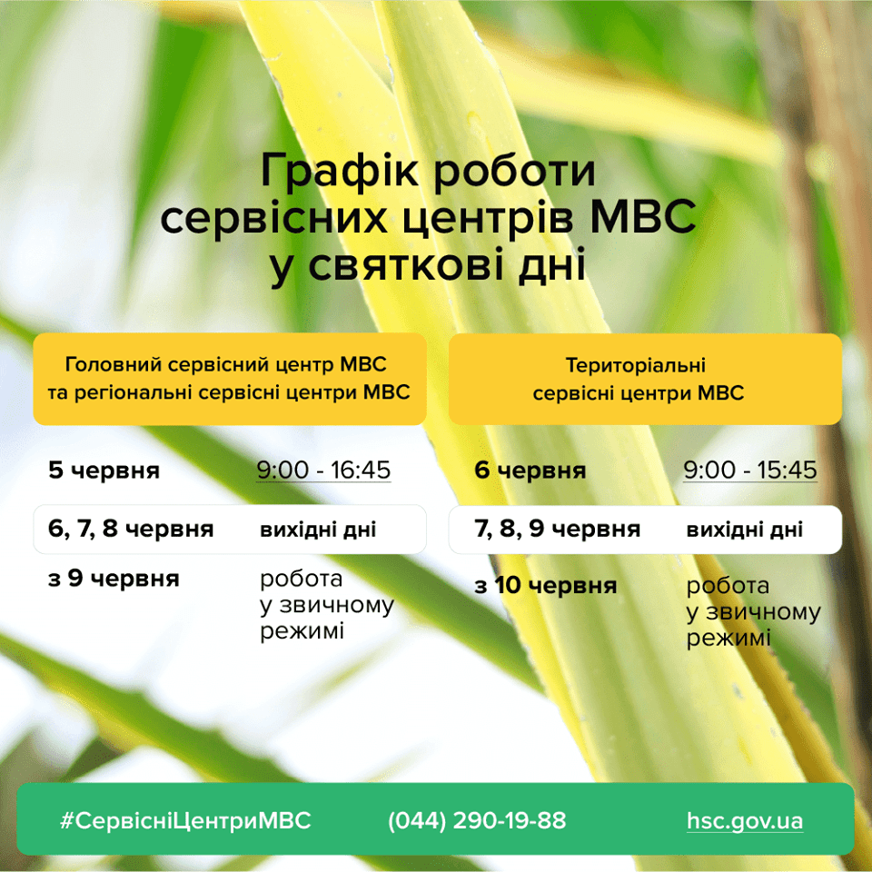 Cервісні центри МВС на Рівненщині змінюють свій графік роботи