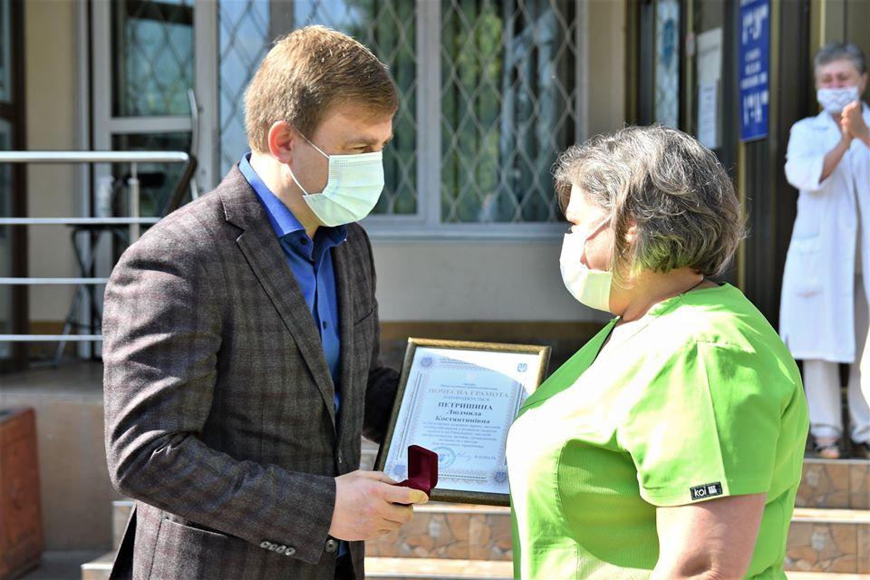 Віталій Коваль привітав медиків зі святом, яке вони святкують напередодні