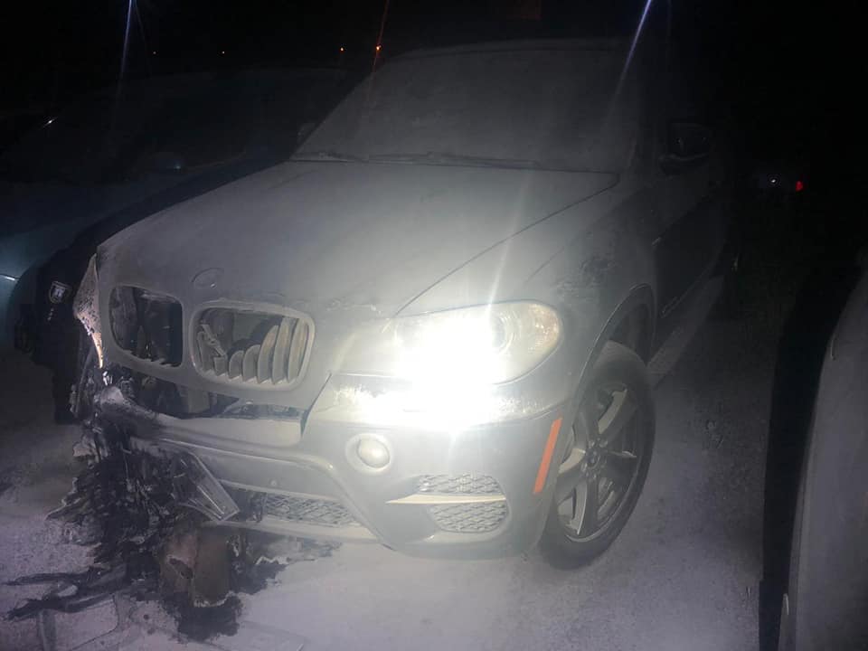 В Рівному горів BMW X 5