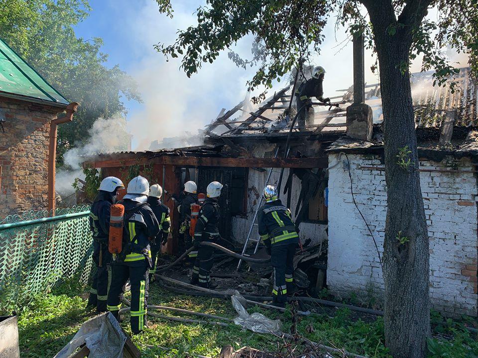Сьогодні у Рівному горів приватний будинок