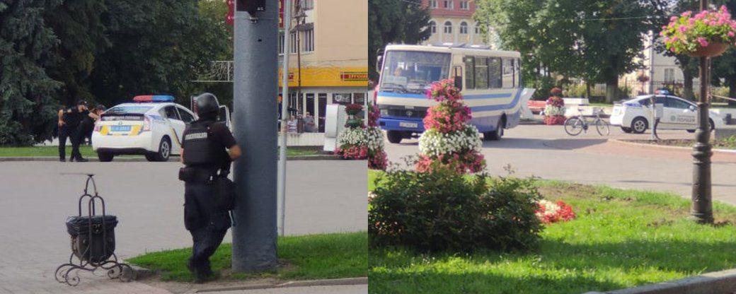 У Луцьку чоловік в автобусі захопив заручників – центр міста перекрито