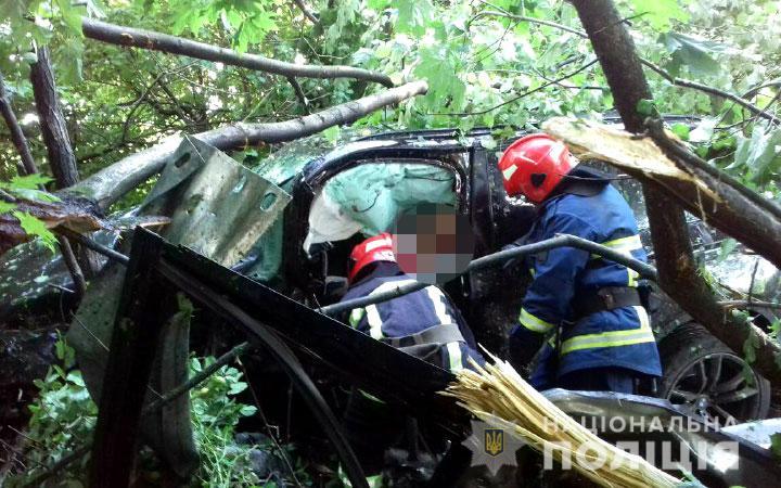 Смертельна ДТП на Кореччині, житель Дніпра злетів у кювет
