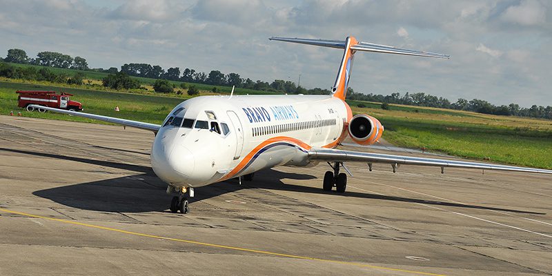 Сьогодні в аеропорту «Рівне» піднявся в небо АН-12