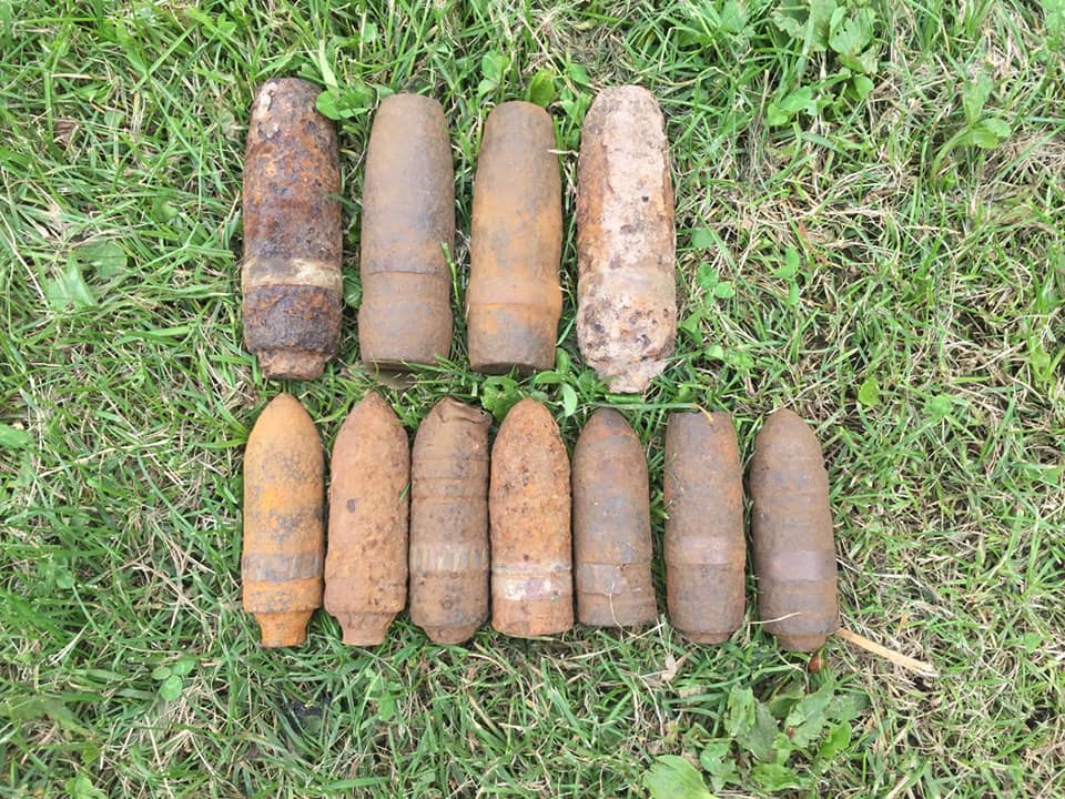 4 артснаряди Другої світової війни виявили на Демидівщині
