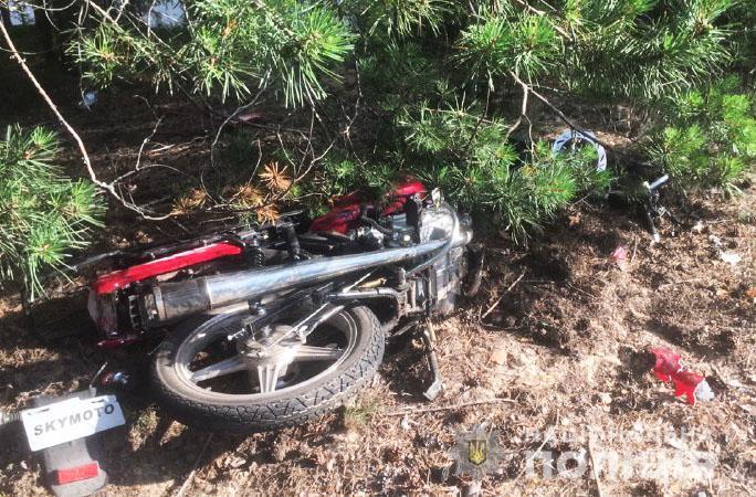 На Рівненщині внаслідок ДТП загинув мотоцикліст