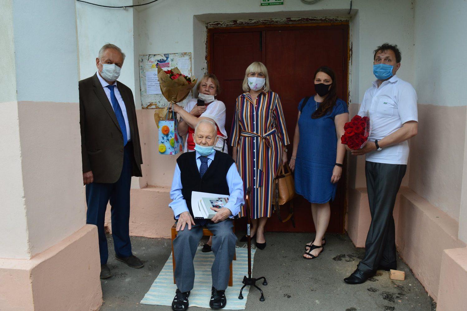 Рівнянин Федір Урженко відзначає 101-й ювілей 