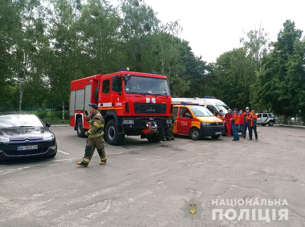 Замінування у Сарнах виявилося фейковим