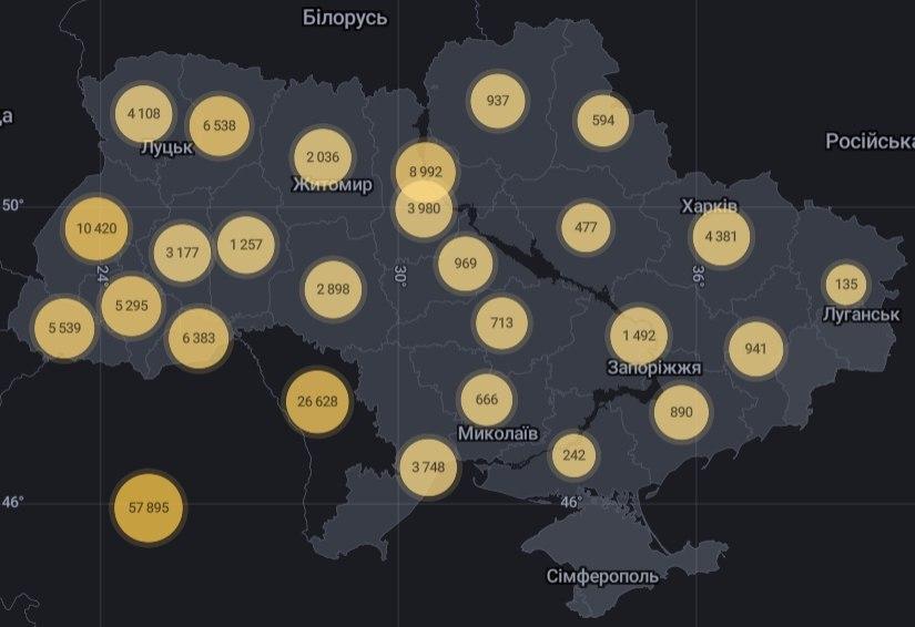 В Україні за добу померла найбільша кількість пацієнтів з COVID-19