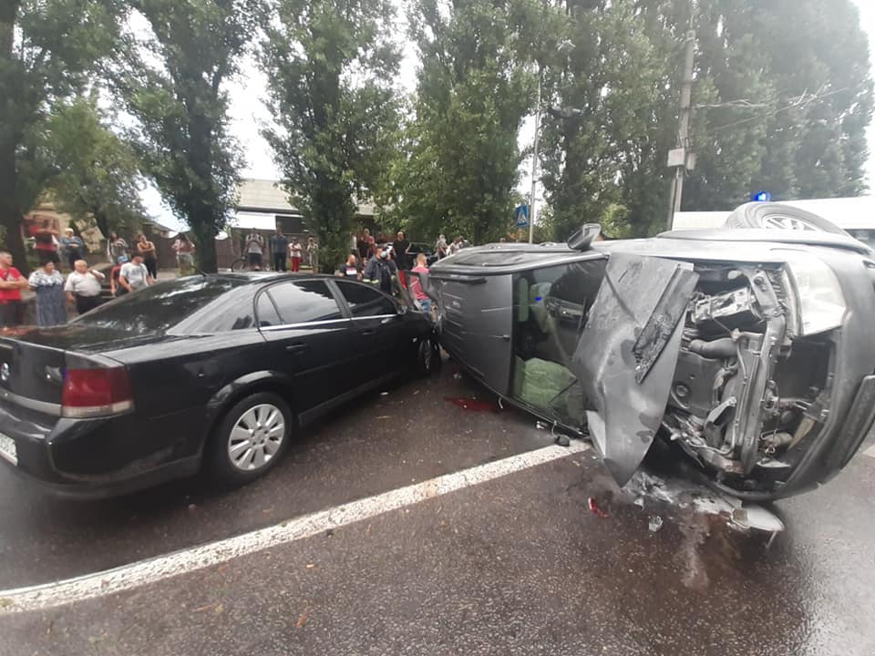 На Соборній в ДТП постраждало дві особи (Фото)