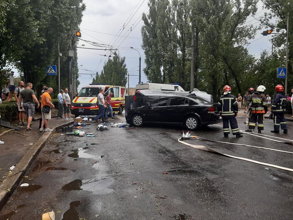 На Соборній в ДТП постраждало дві особи (Фото)