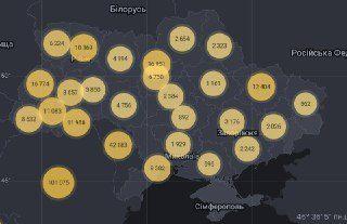 72 українці померло учора від ускладнень, спричинених коронавірусом