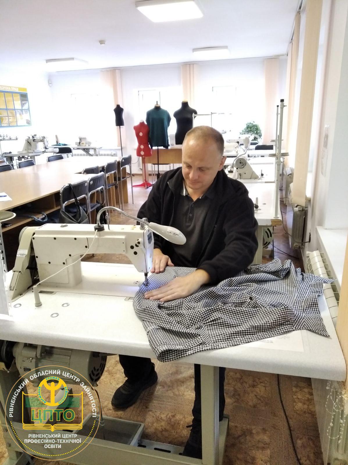 На Рівненщині демобілізований боєць АТО вирішив стати кравцем