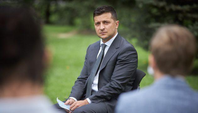 Зеленський в інтерв’ю Wiener Zeitung: Головним пріоритетом є повернення територій