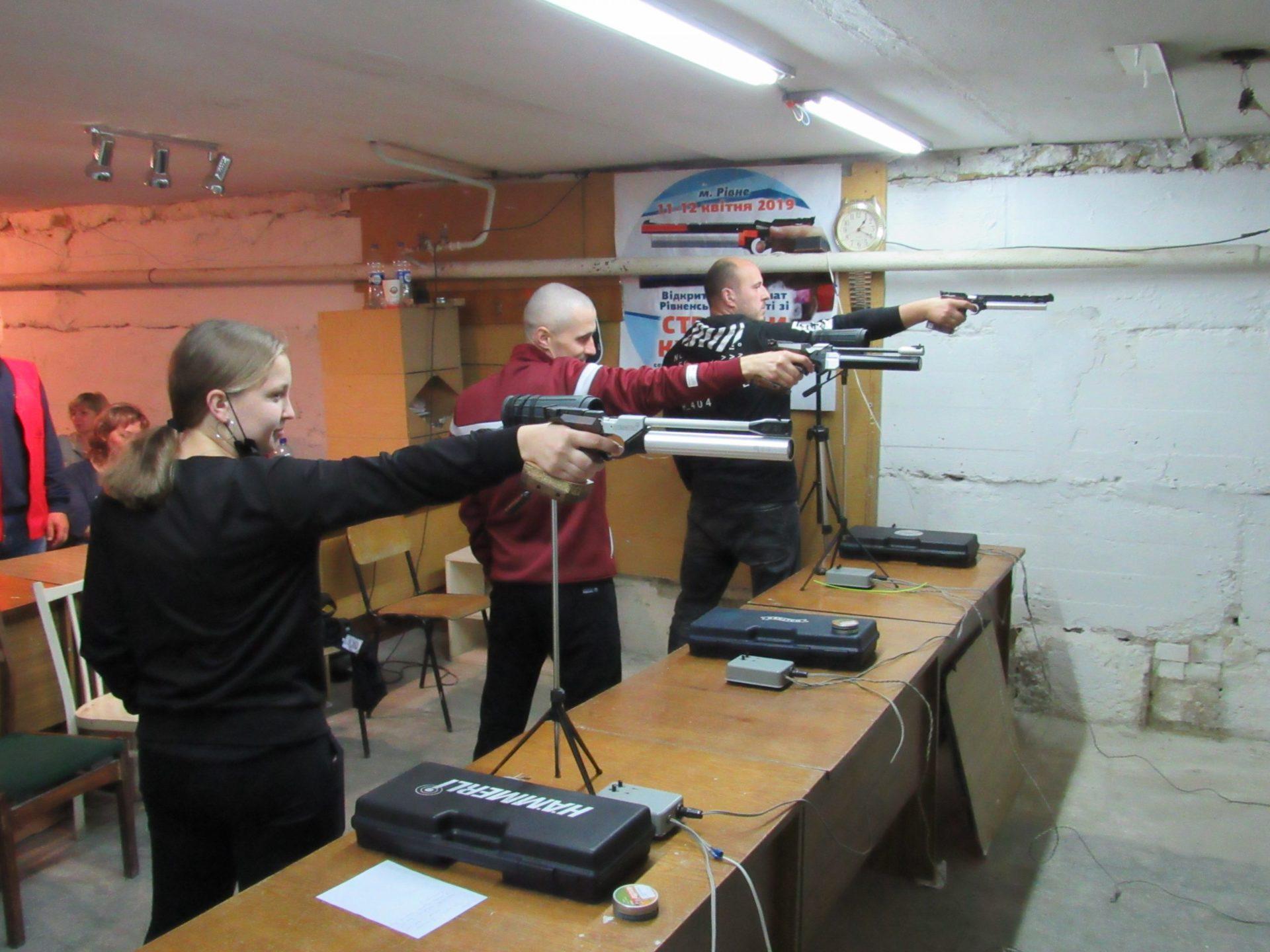 У Рівному відбувся  відкритий кубок Рівненської області зі стрільби кульової