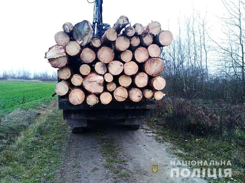 ЗІЛ з сосновими колодами затримали на Рівненщині ЗІЛ з сосновими колодами затримали на Рівненщині