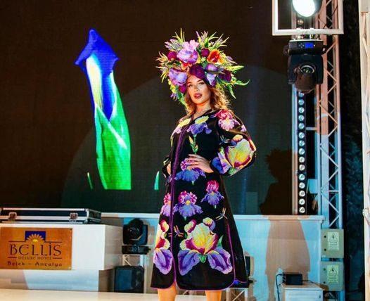 В сукні, яку створила рівнянка – українка перемогла у світовому конкурсі краси