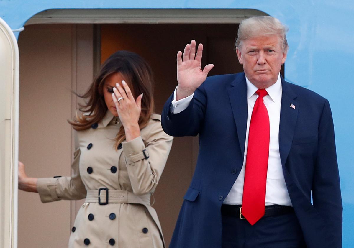 Меланія Трамп збирається подавати на розлучення