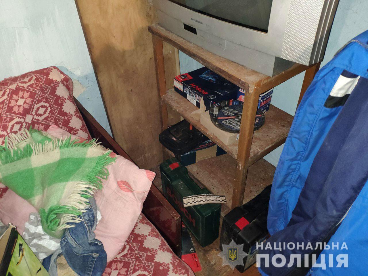 Дубенські поліцейські викрили крадія електроінструментів