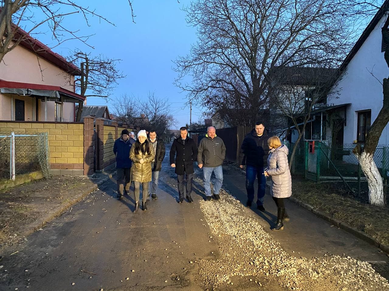 Секретар Рівнеради проінспектував дорогу на вулиці Бульби Боровця