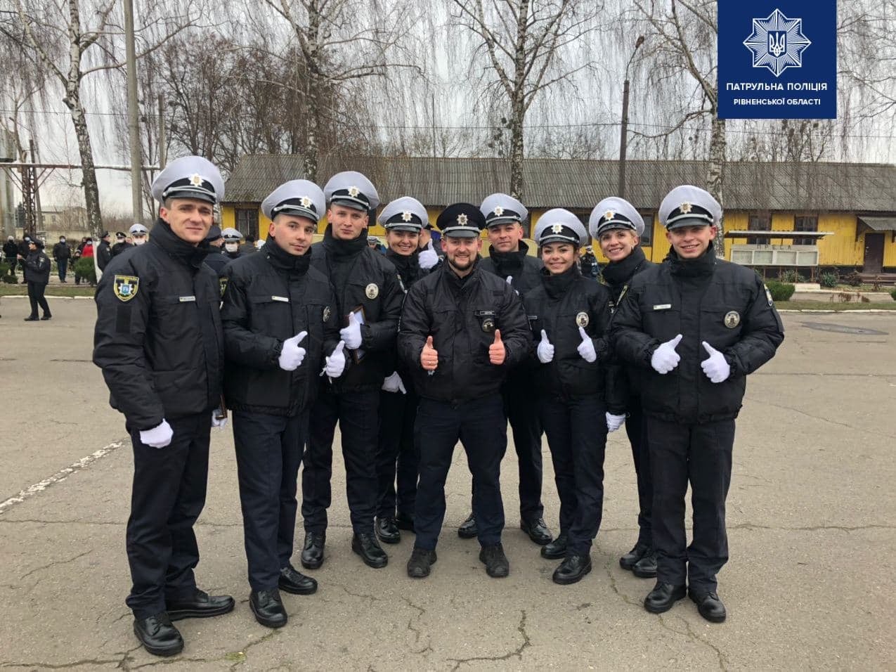 В  патрульної поліції Рівненської області — поповнення