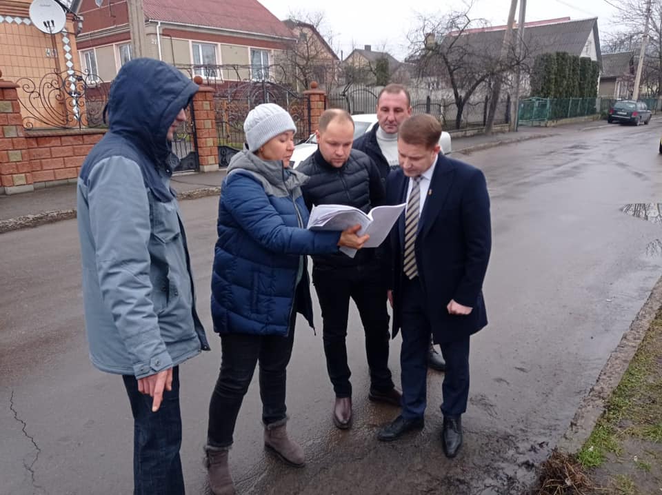 Мер Рівного побував на вулиці Новодвірській