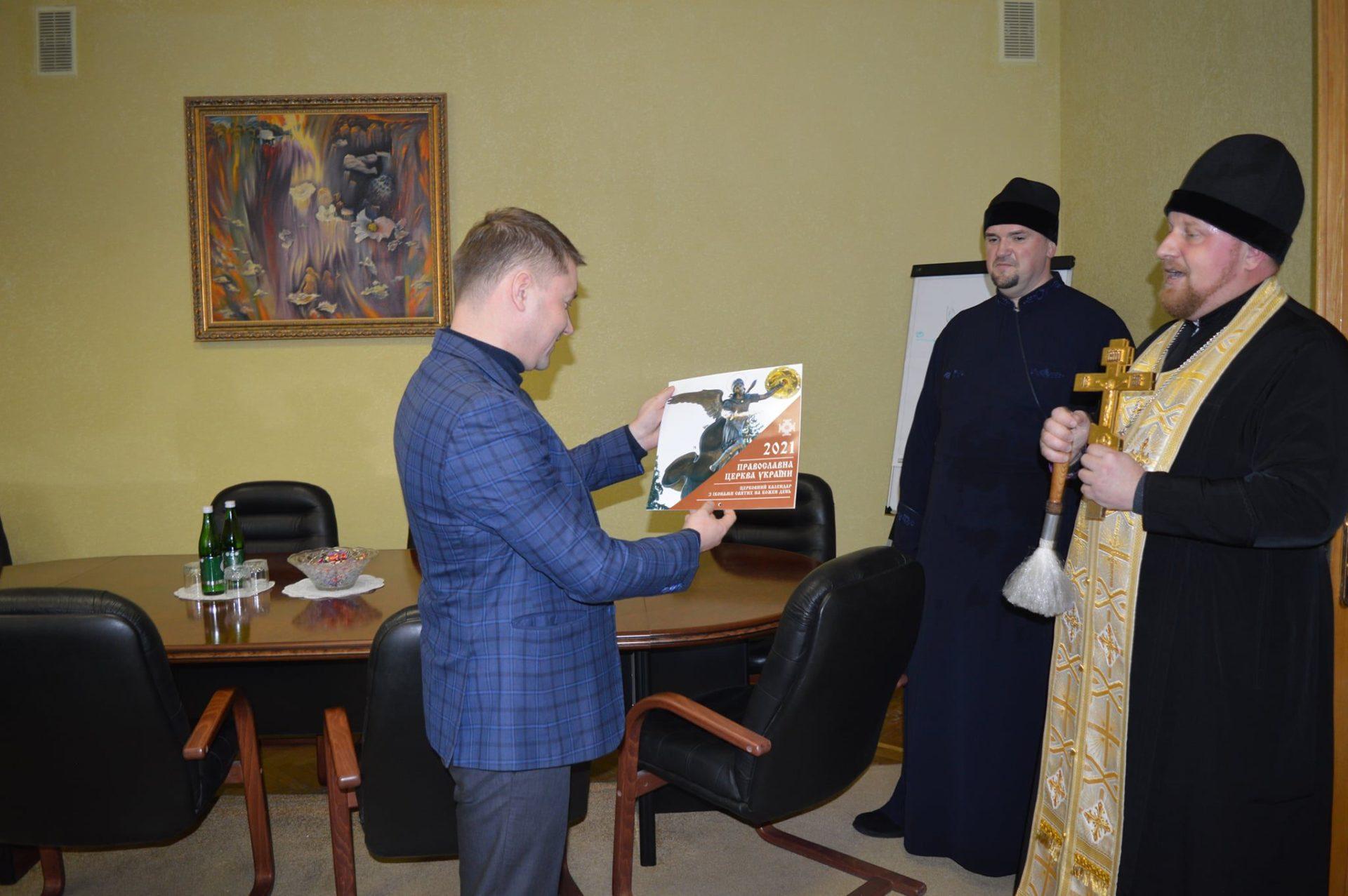 Священники заколядували меру Рівного