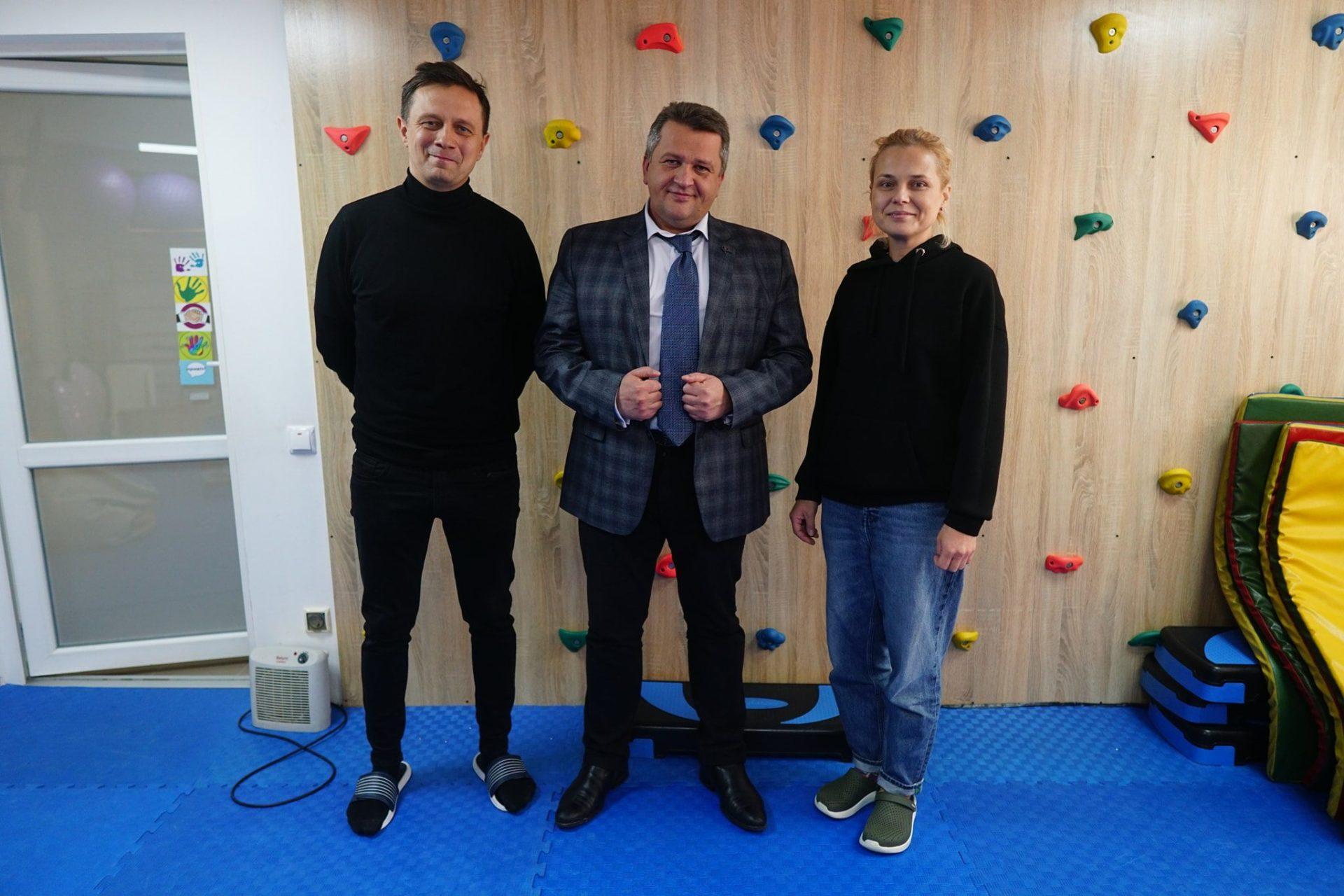 Профільний заступник міського голови відвідав Центр розвитку та адаптації дітей з аутизмом