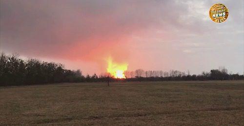 Пожежу на газопроводі вже ліквідували