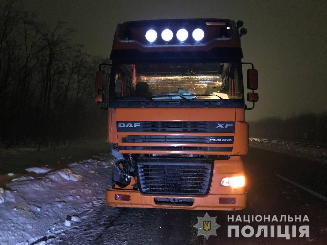 вантажівка дтп