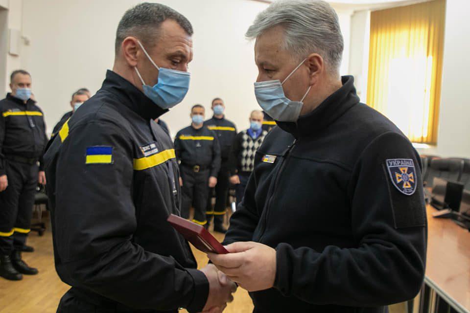 Рятувальника з Рівного відзначили високою державною нагородою