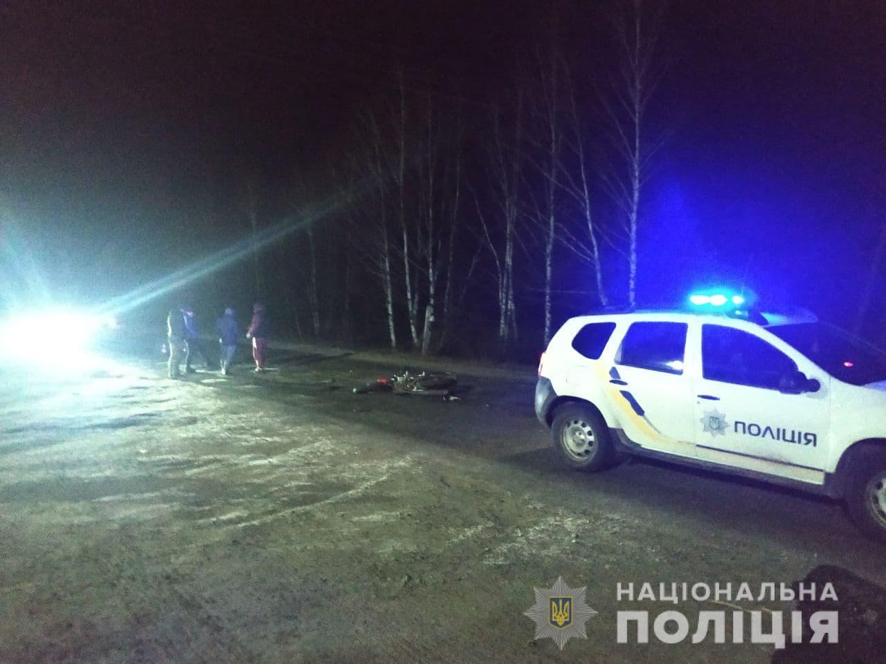 У Вараському районі в ДТП травмувався мотоцикліст