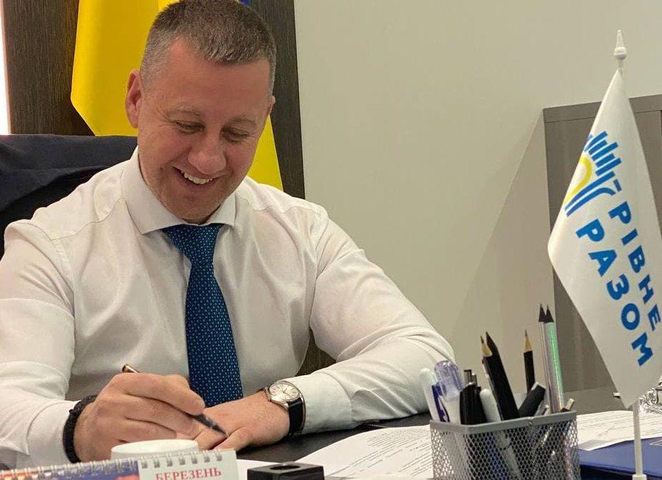 Секретар Рівнеради розповів про свої амбітні плани Секретар Рівнеради розповів про свої амбітні плани