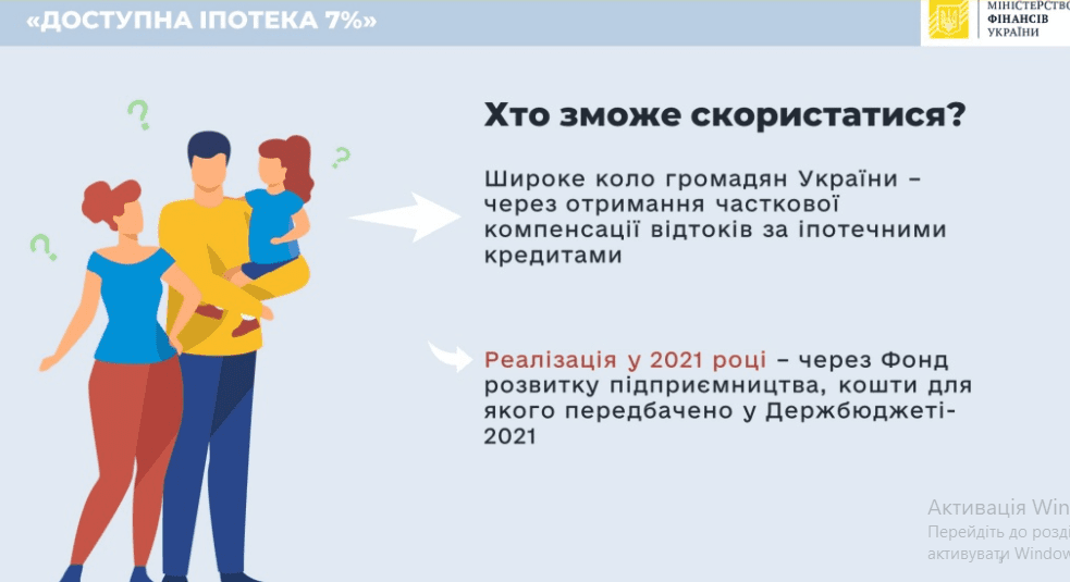 Як мешканці Рівненщини можуть отримати  іпотеку під 7% за підтримки держави