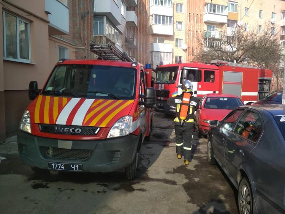 У Рівному в багатоповерхівці горів підвал